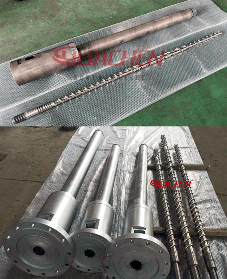 high speed extruder screw barrel for HDPE pipe