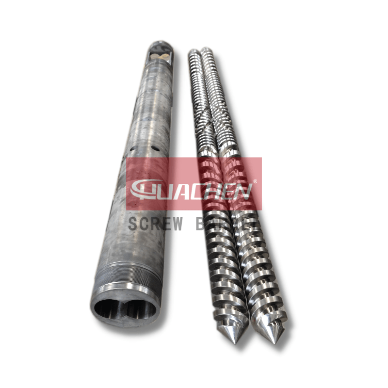 twin screw barrel parallel conical co-rotating twin screw barrel