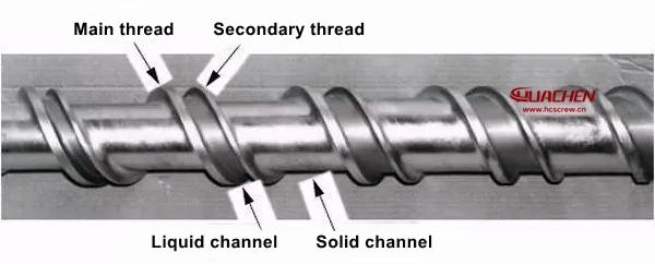 barrier bm screw design structure manufacturer