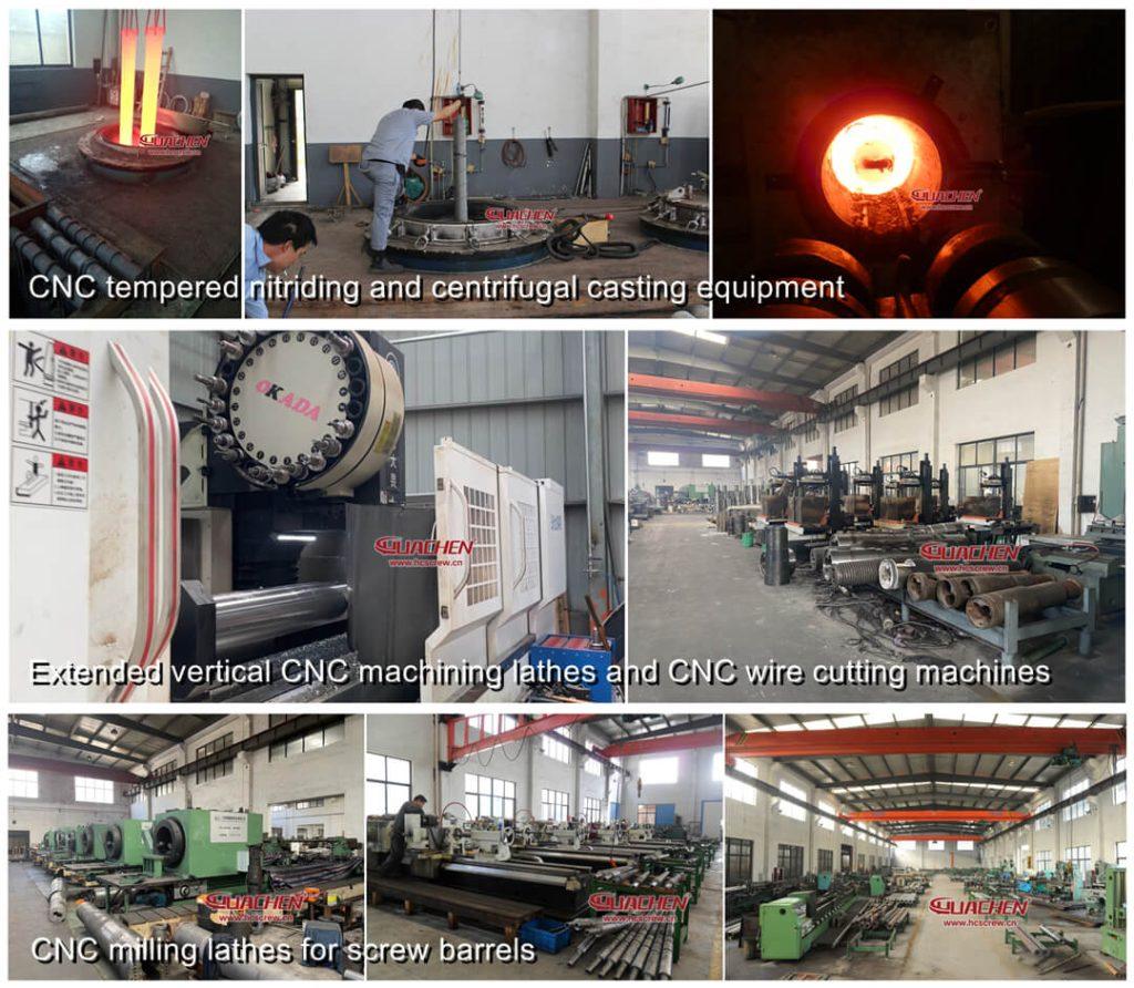 HUACHEN screw Barrel factory CNC machines for screw barrel China huachen screw barrel manufacturer