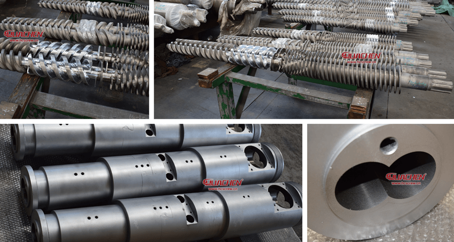 PVC siding and wall panels extrusion screw barrel manufacturer HUACHEN figure 1